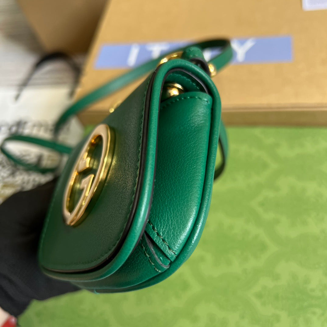 gg Blondie Card Case Wallet Green For Women, Women’s Bags 4.5in/12cm gg 698635 UXX0G 3120