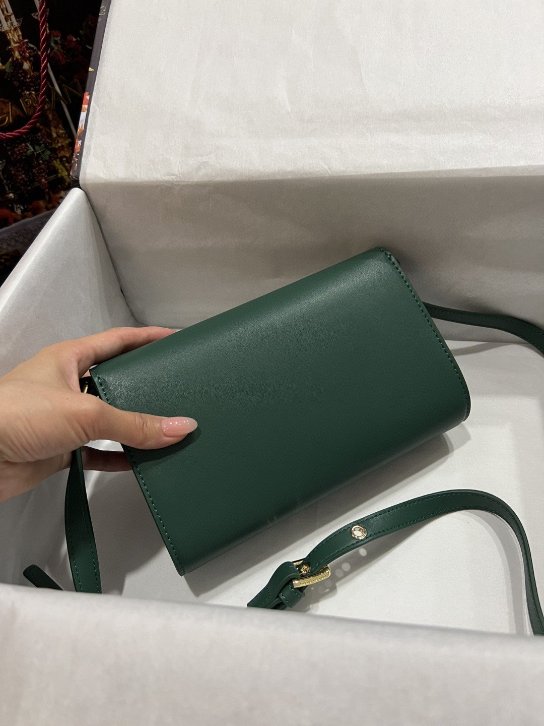 DG 3.5 Clutch Green For Women 8.3in/21cm DG