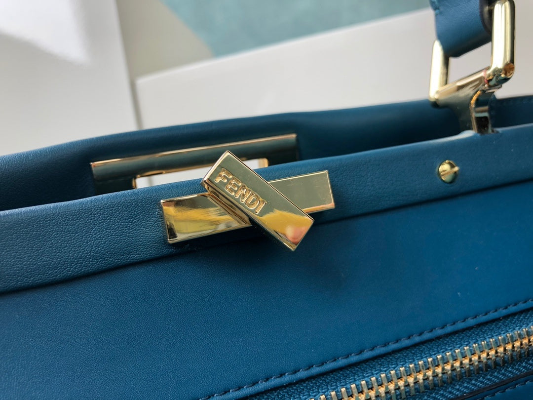 FI Handle Bag Blue For Woman 12.6in/32cm