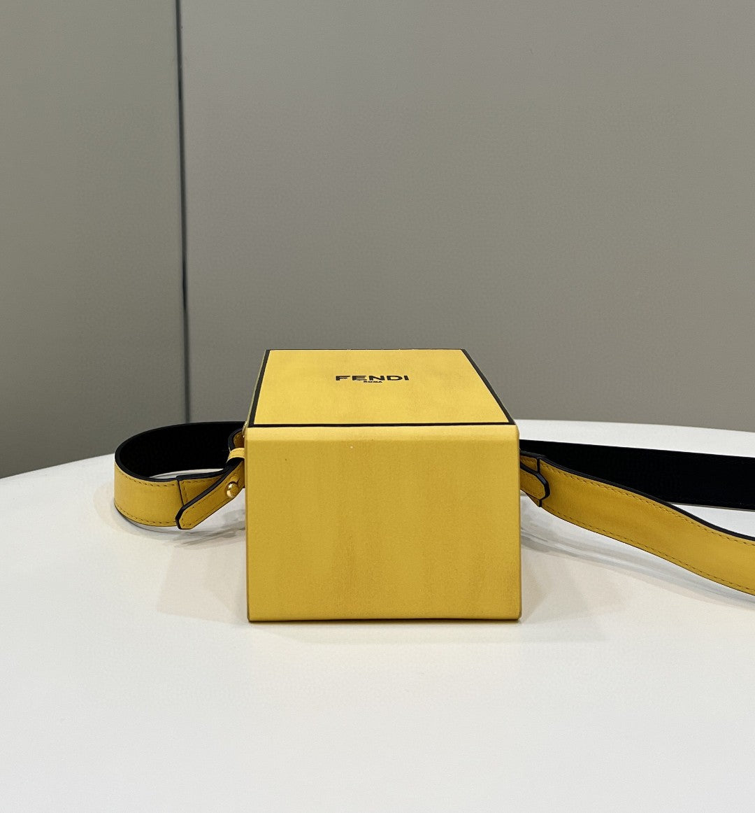 FI Vertical Box Yellow RM 6,400 Bag For Woman 17cm/6.5in 7VA519ADP6F1CIA