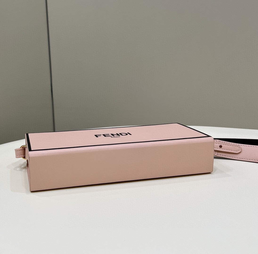 FI Horizontal Box Pink Bag For Woman 10.5cm/4in