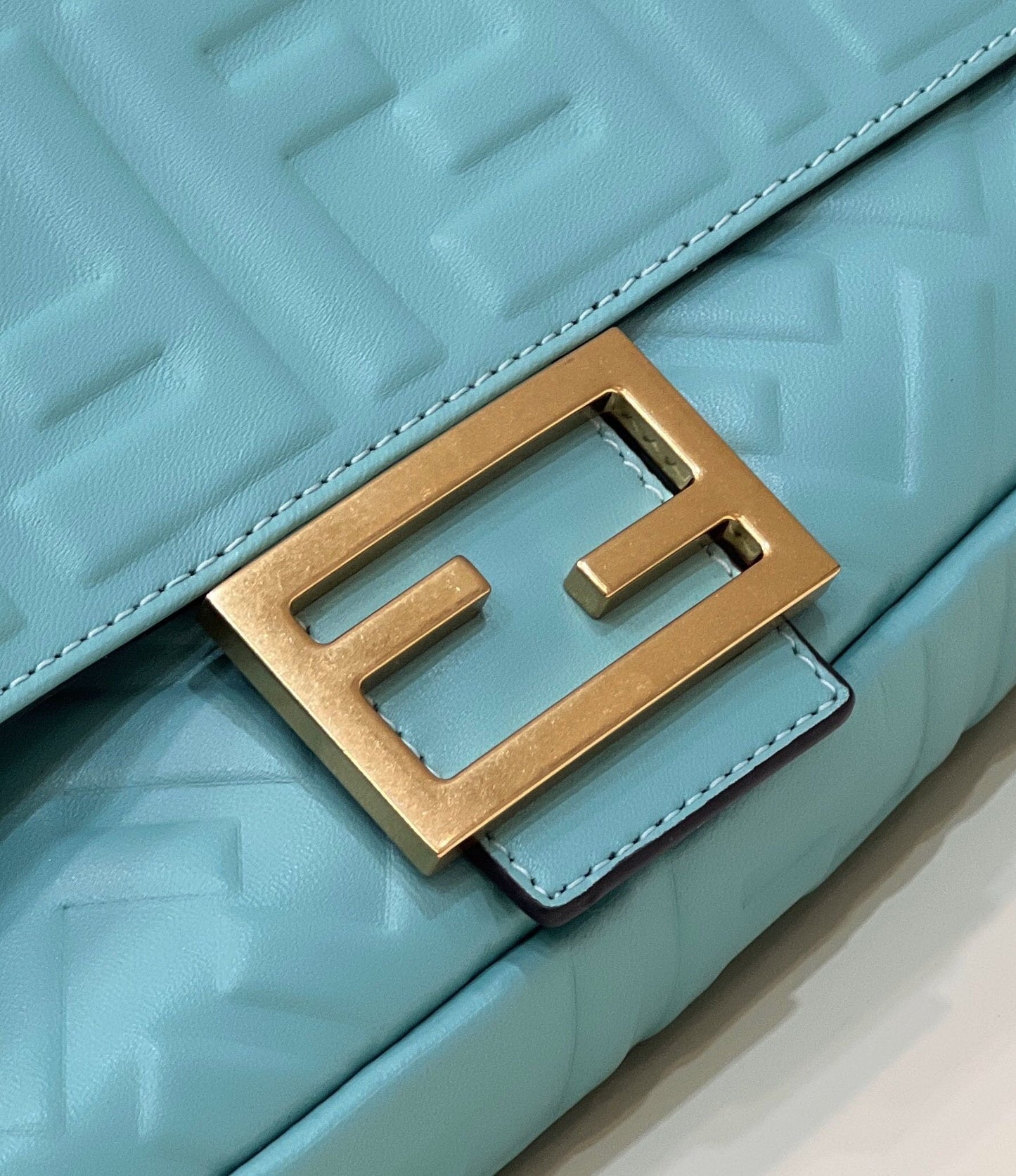 FI Baguette Teal For Women, Women’s Handbags, Shoulder And Crossbody Bags 10.6in/27cm FF 8BR600