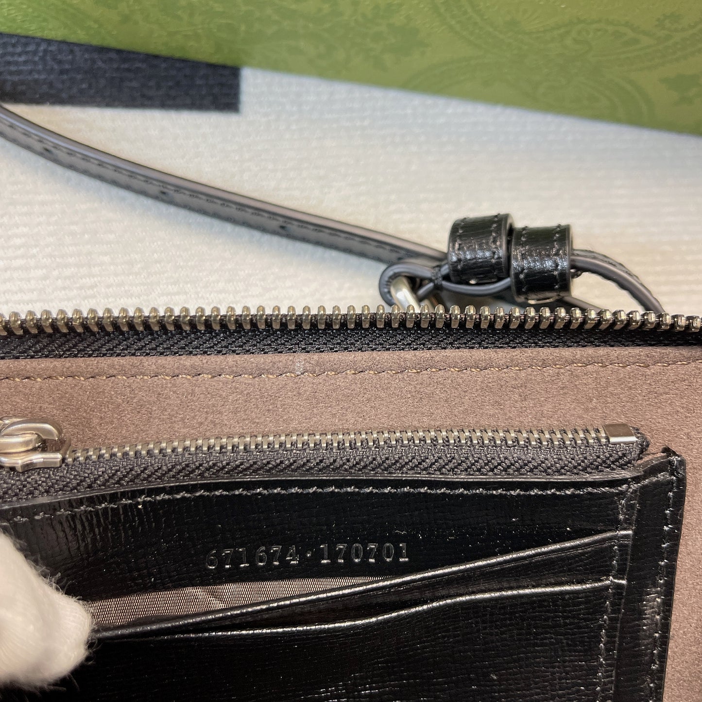 gg Mini Bag With Interlocking G Black gg Supreme Canvas For Women 9in/23cm gg