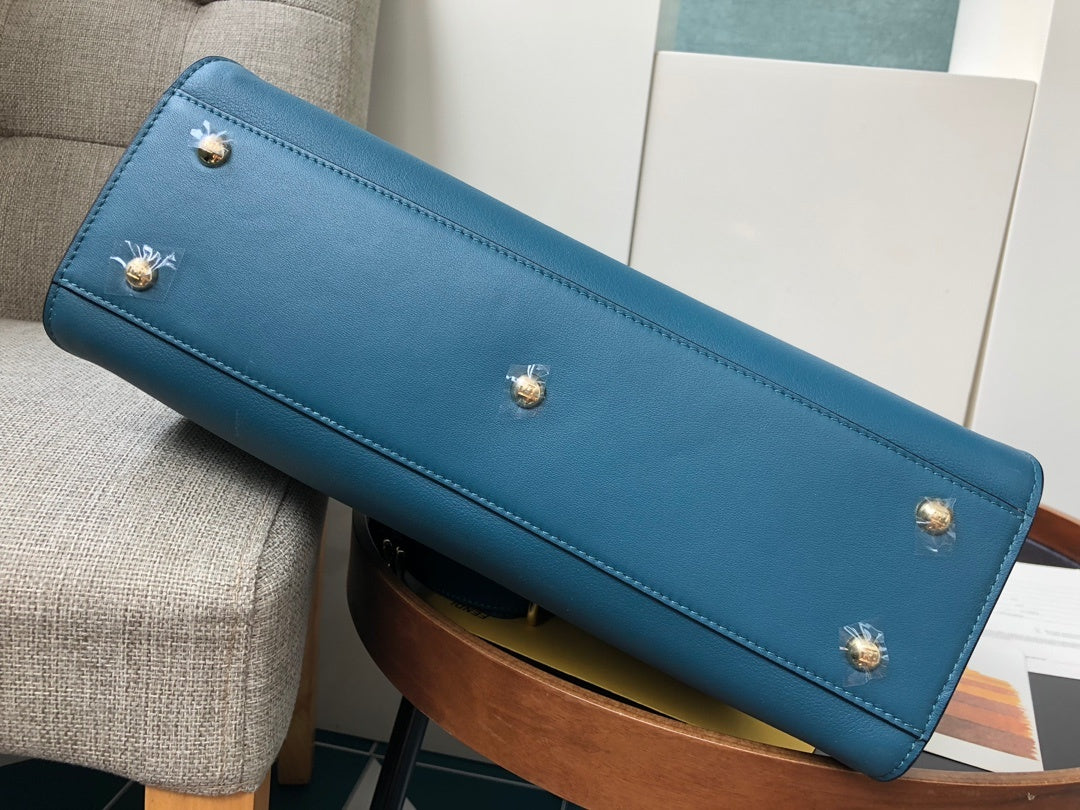 FI Handle Bag Blue For Woman 12.6in/32cm
