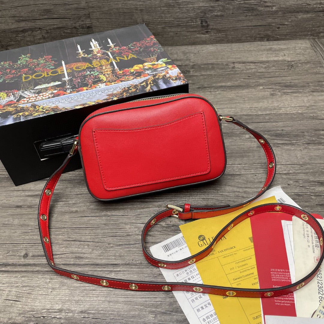 DG Crossbody 3.5 Bag Red For Women 7.5in/19cm DG