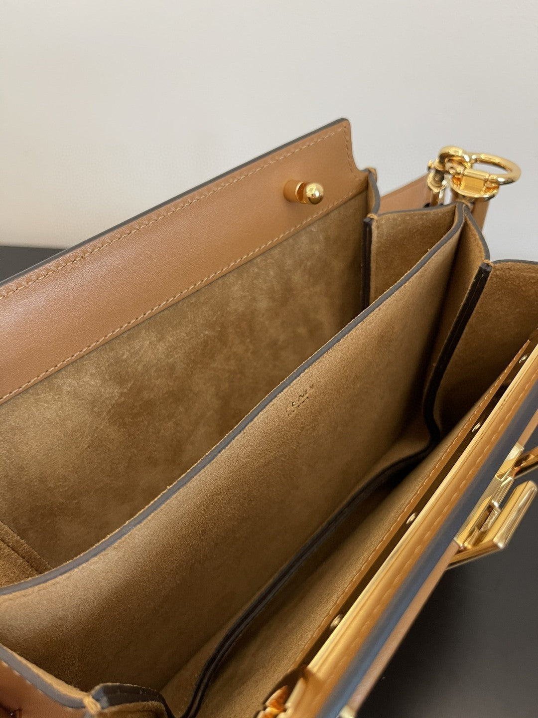 FI Touch Brown Bag For Woman 19cm/7.5in