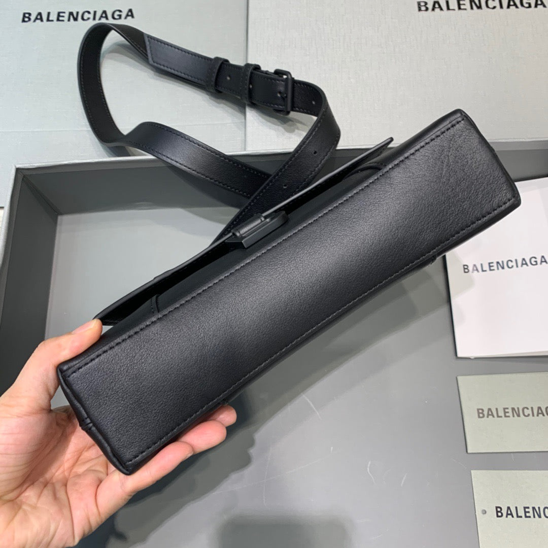 Balen Downtown XS Shoulder Bag In Black, For Women, Bags 10in/25cm