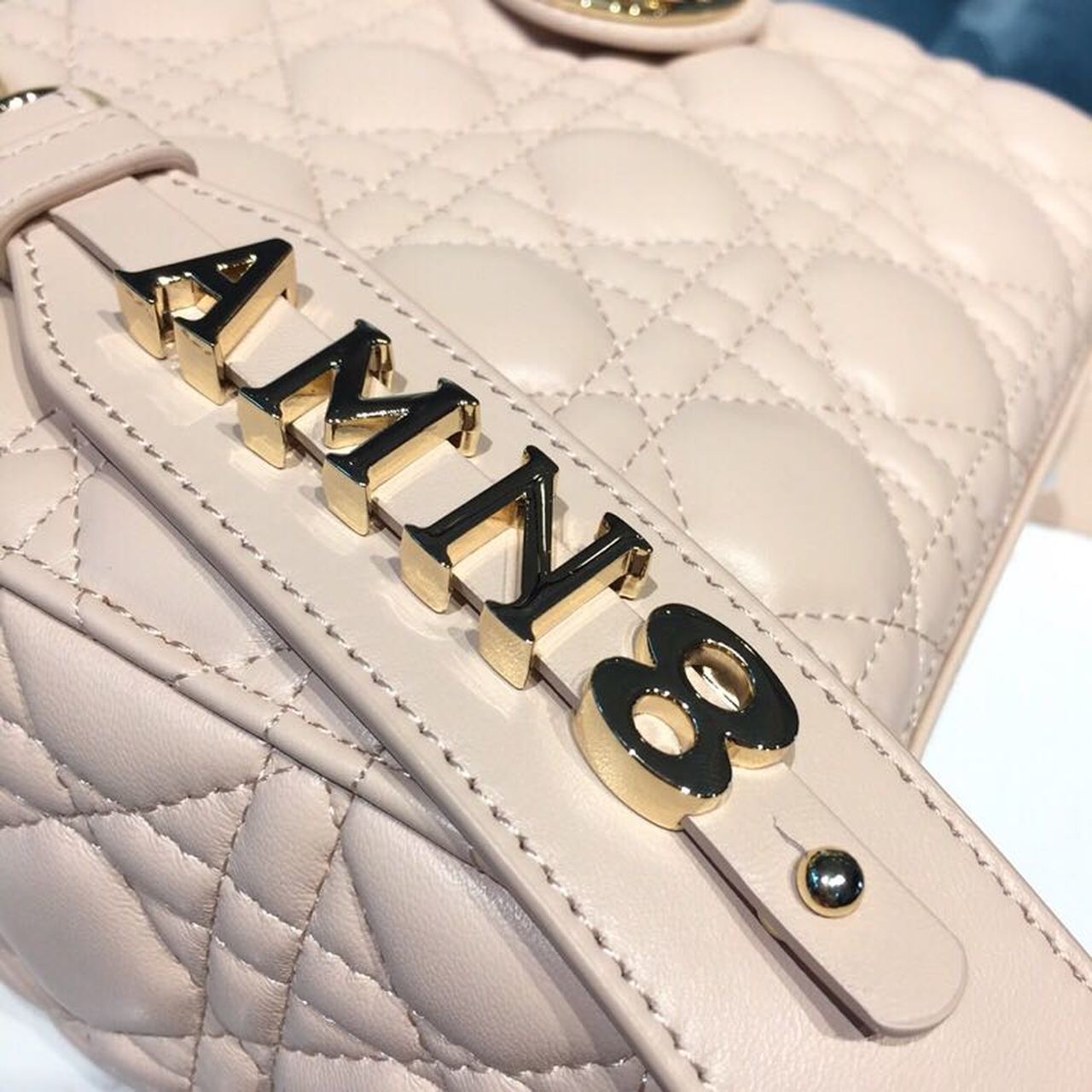 DI Small Lady My ABCBag Powder Pink Cannage For Women 20cm/8in CD
