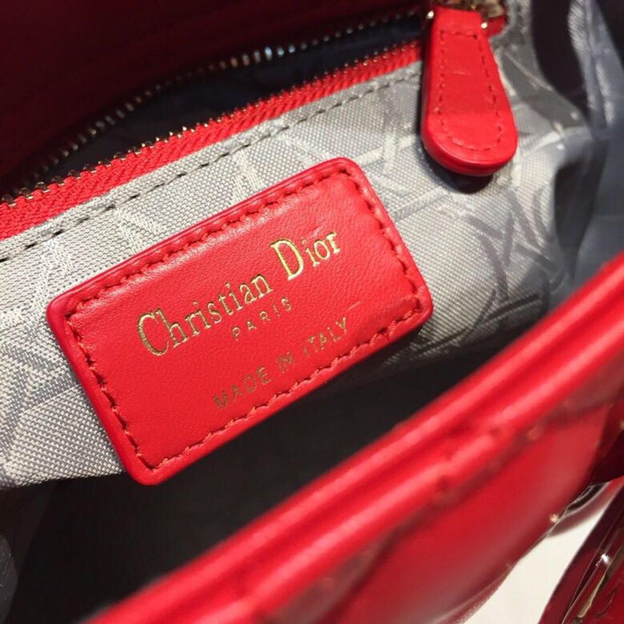 DI Small Lady My ABCBag Dusty Red Cannage For Women 20cm/8in CD