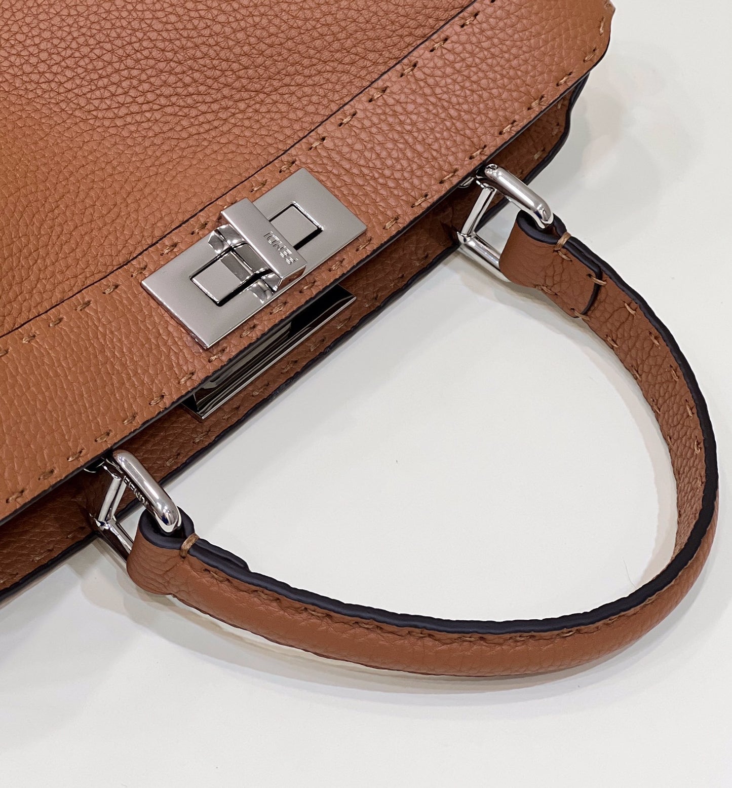 FI Peekaboo ISeeU Medium Bronze For Women, Women’s Handbags, Shoulder Bags 13.1in/33.5cm FF