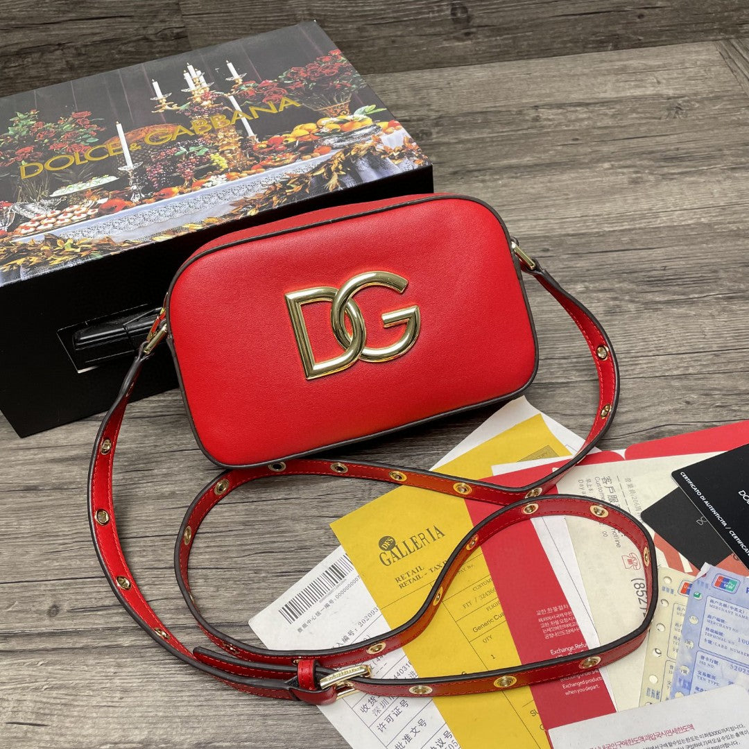 DG Crossbody 3.5 Bag Red For Women 7.5in/19cm DG