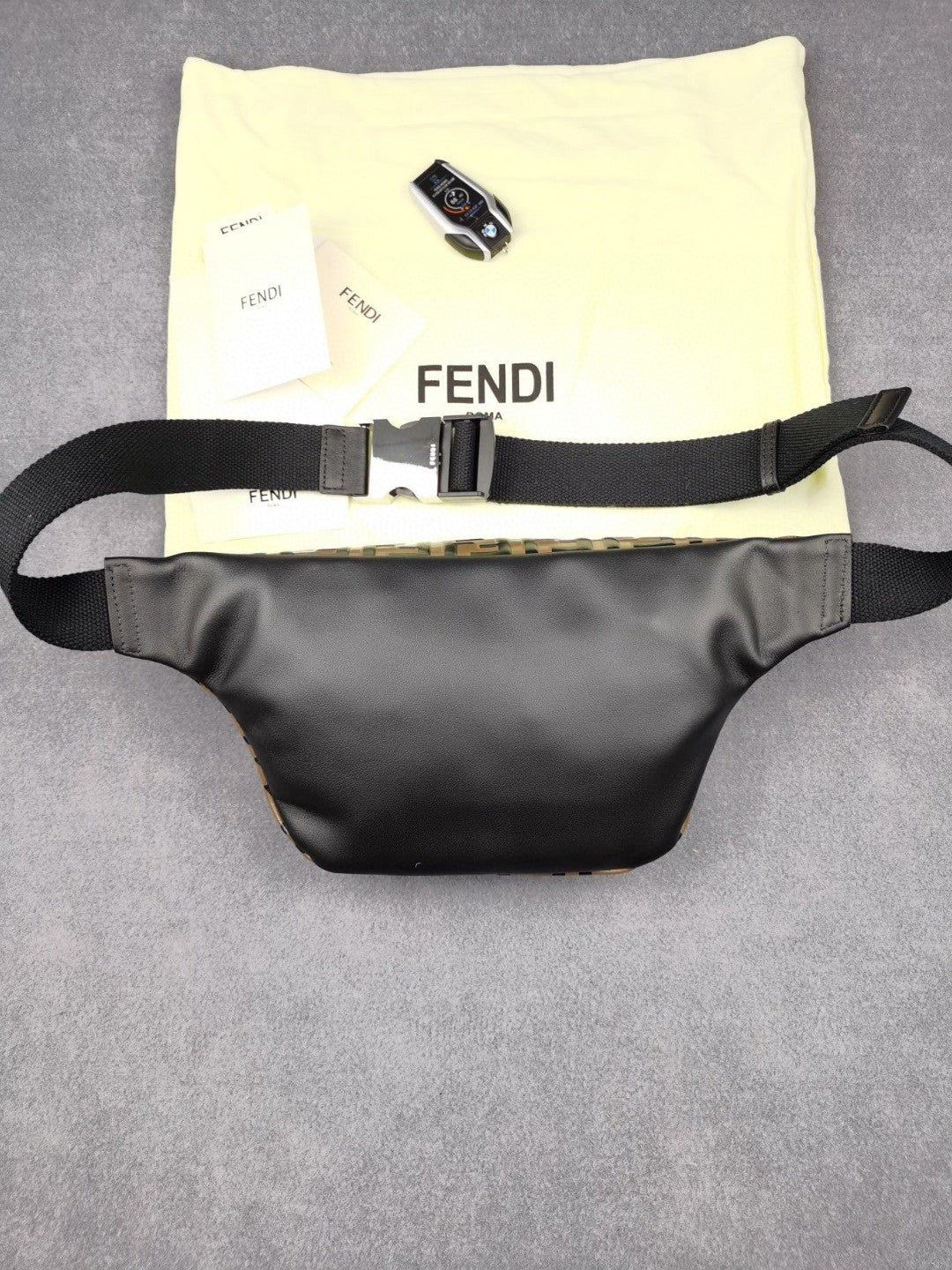 FI Belt Bag Brown For Men, Men’s Bags 18.1in/46cm FF 7VA434A5PJF0H3C