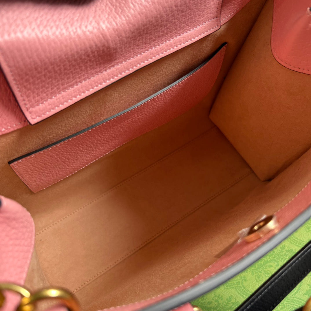 gg Diana Small Tote Bag Pink For Women, Women’s Bags 11in/27cm gg