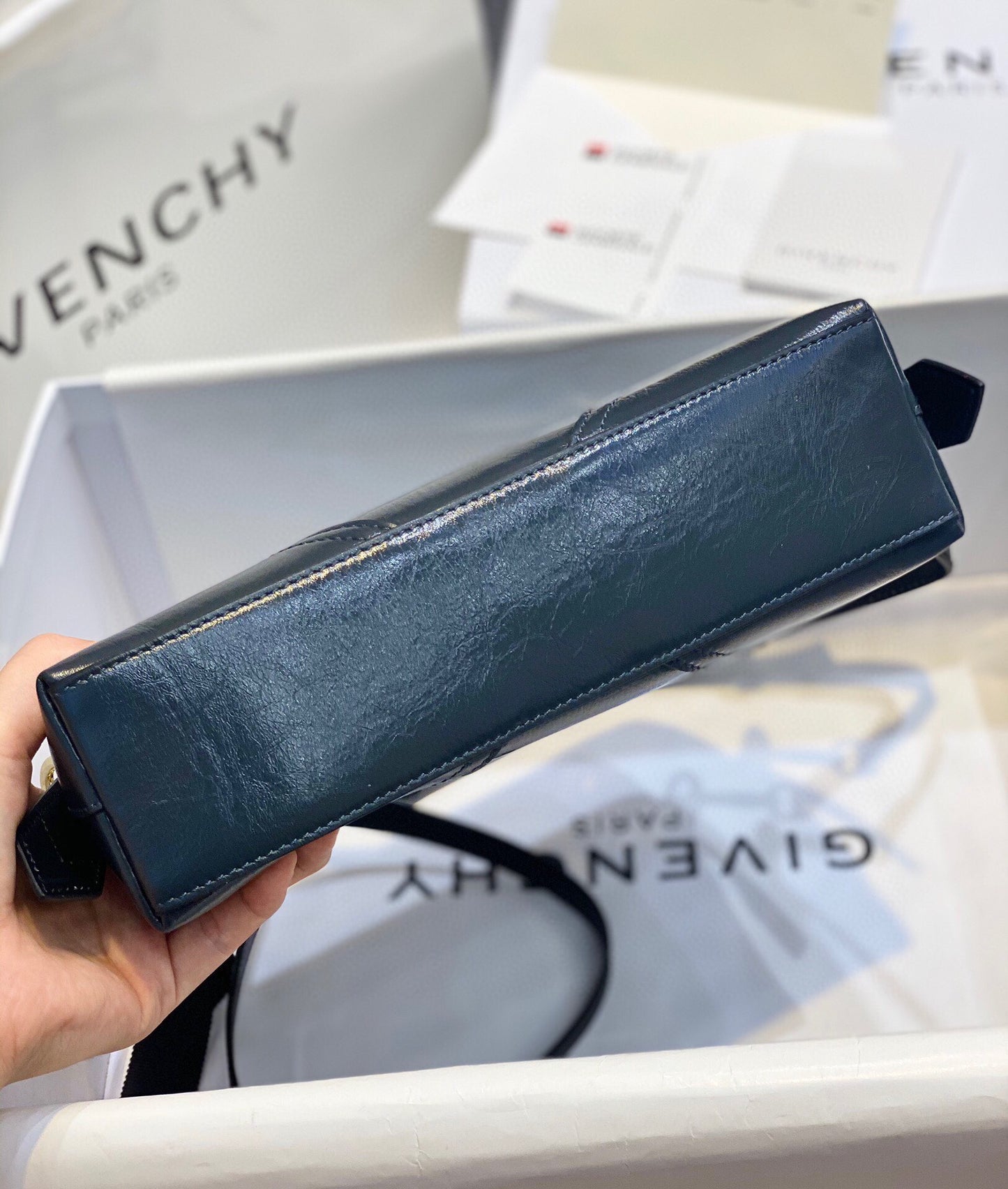 gv AAA Quality Messenger Bag Blue For Women, Handbags, Shoulder And Crossbody Bags 9.8in/25cm GVC