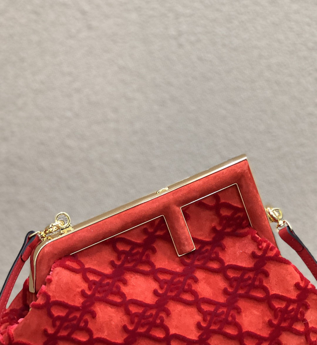 FI First Small Red Bag For Woman 26cm/10in