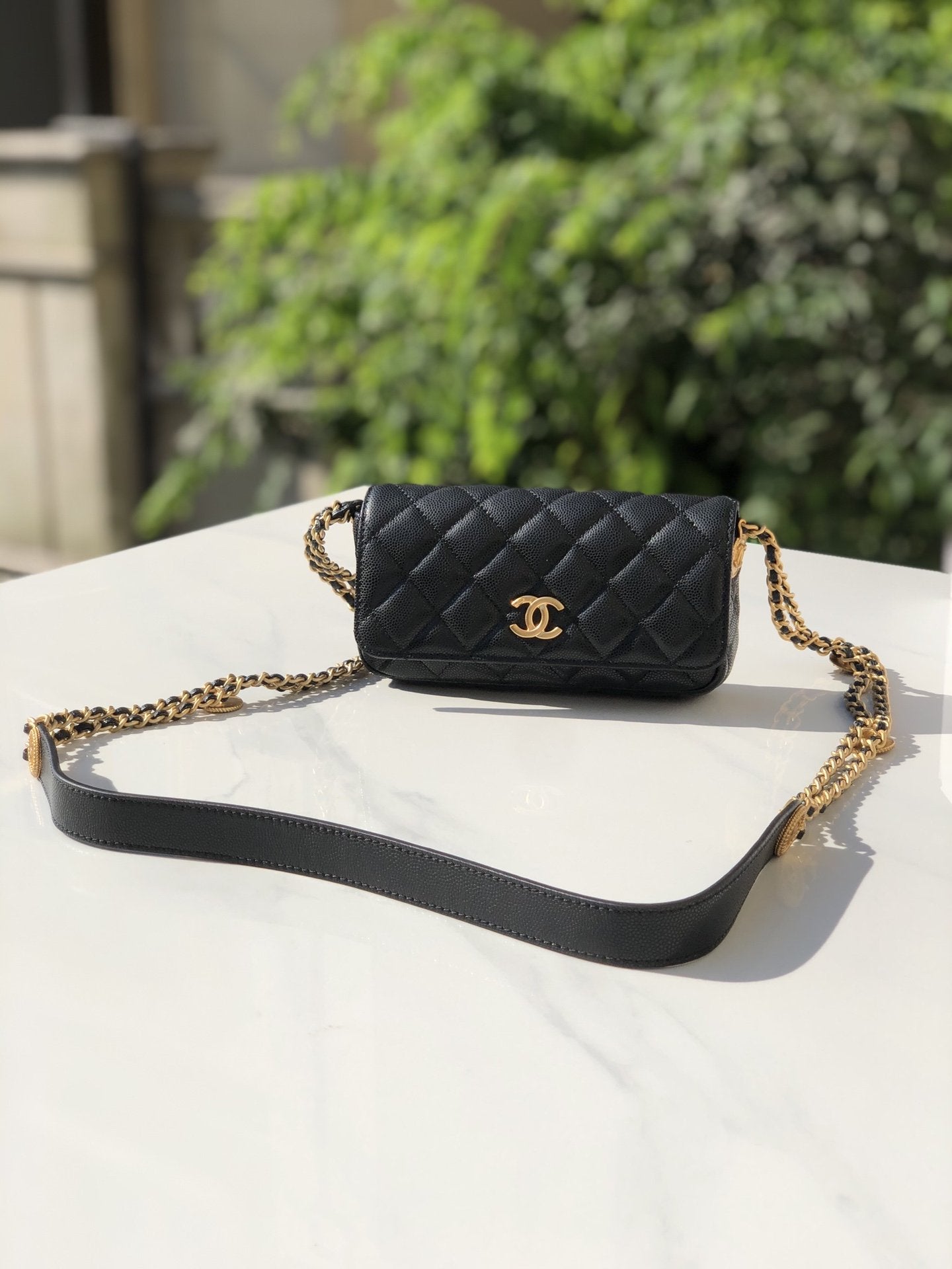 ChanelSmall Flap Bags Gold Hardware Black For Women, Women’s Handbags, Shoulder Bags 7.5in/19.2cm