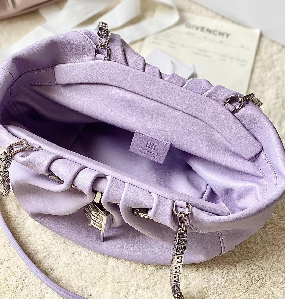 gv Small Kenny Bag Mauve For Women, Handbags, Shoulder Bags 12.6in/32cm GVC BB50MJB1DZ-541