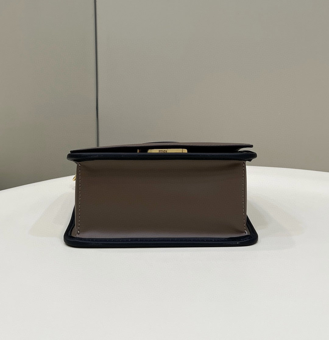 FI Kan I F Small Brown Bag For Woman 15cm/5.5in 8BT286A651F13VK