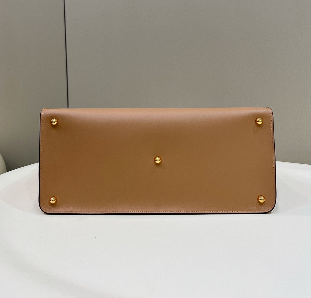 FI Way Medium Beige Bag For Woman 29.5cm/11.5in