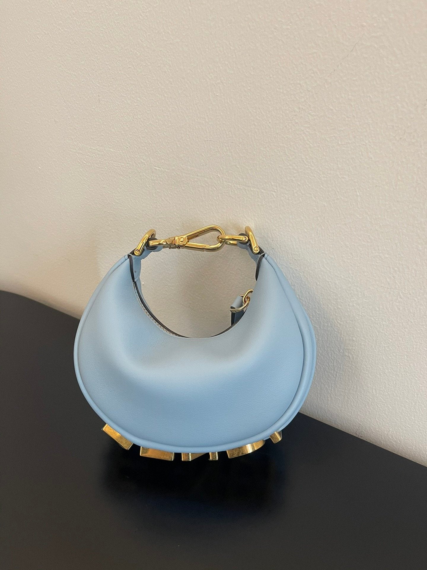 FI Nano FIgraphy Blue For Women, Women’s HandBags 6.7in/17cm FF 7AS089