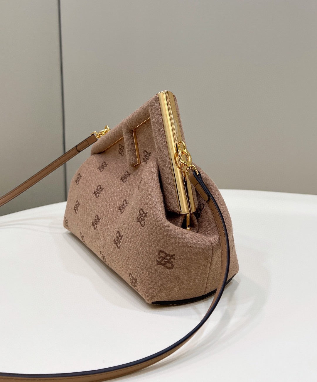 FI First Small Brown Bag For Woman 26cm/10in