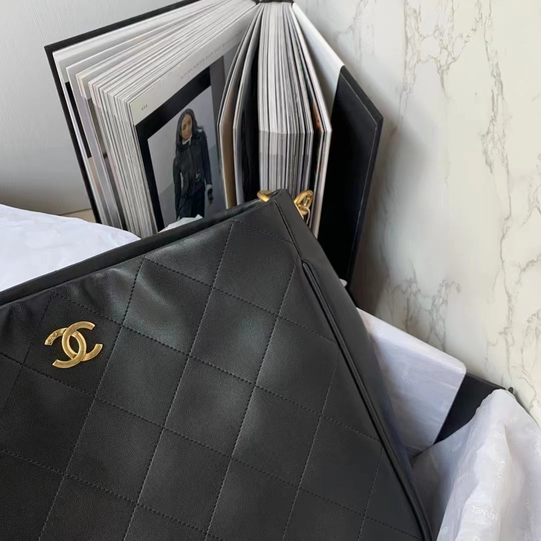 ChanelShopping Bags Black For Women, Women’s Bags 13in/30.5cm