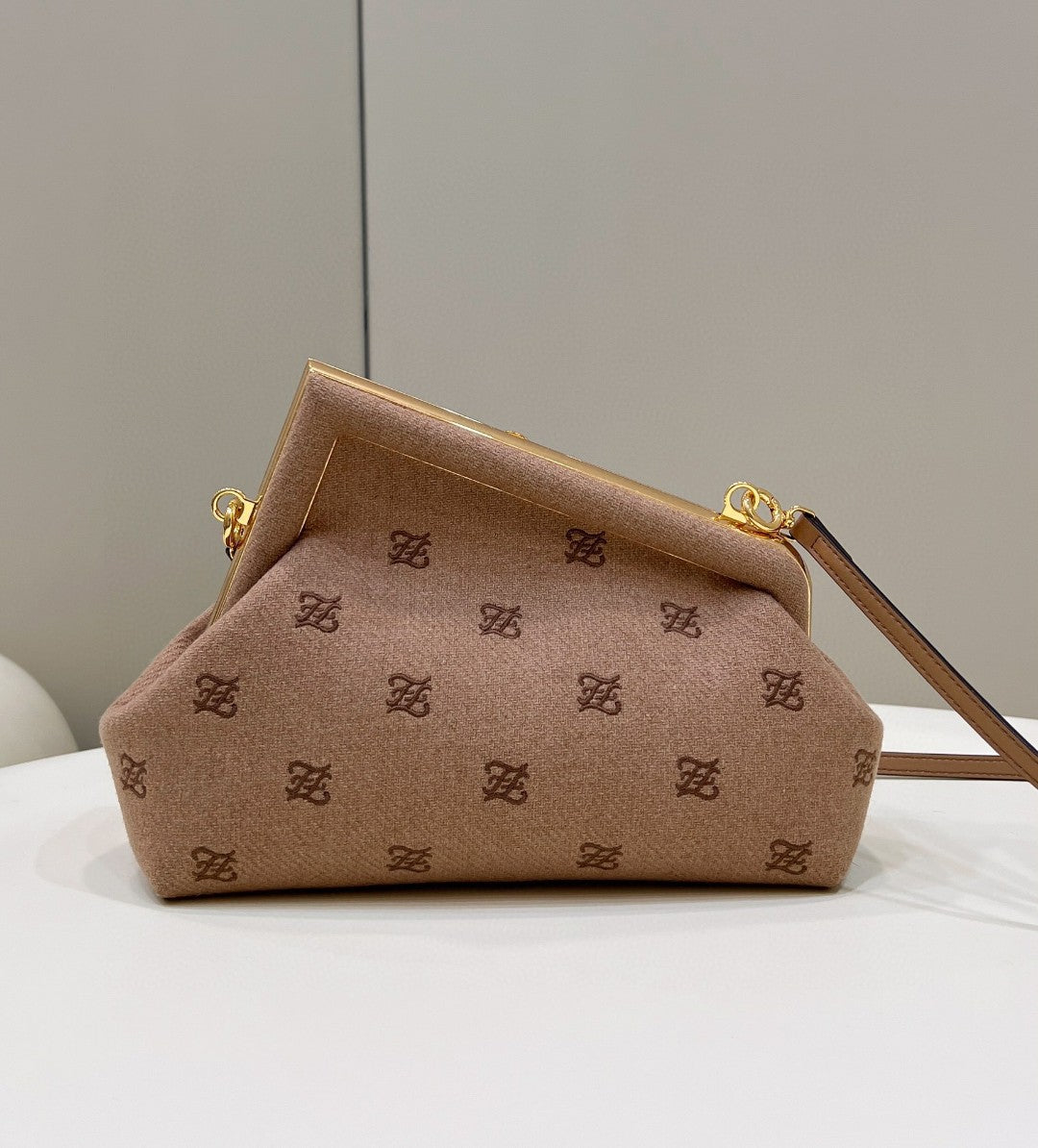 FI First Small Brown Bag For Woman 26cm/10in