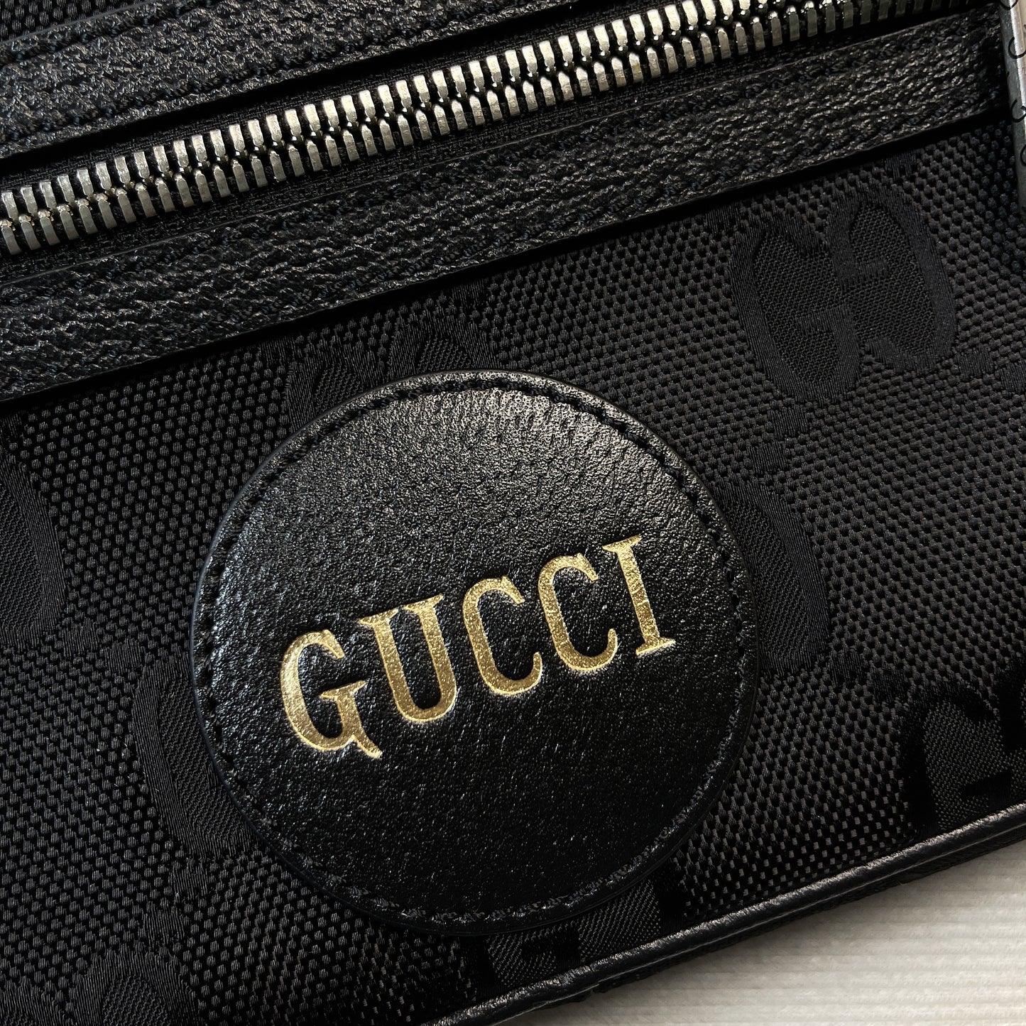 gg Off The Grid Belt Bag Black gg ECONYL® For Men 9.5in/24cm gg 631341 H9HBN 1000