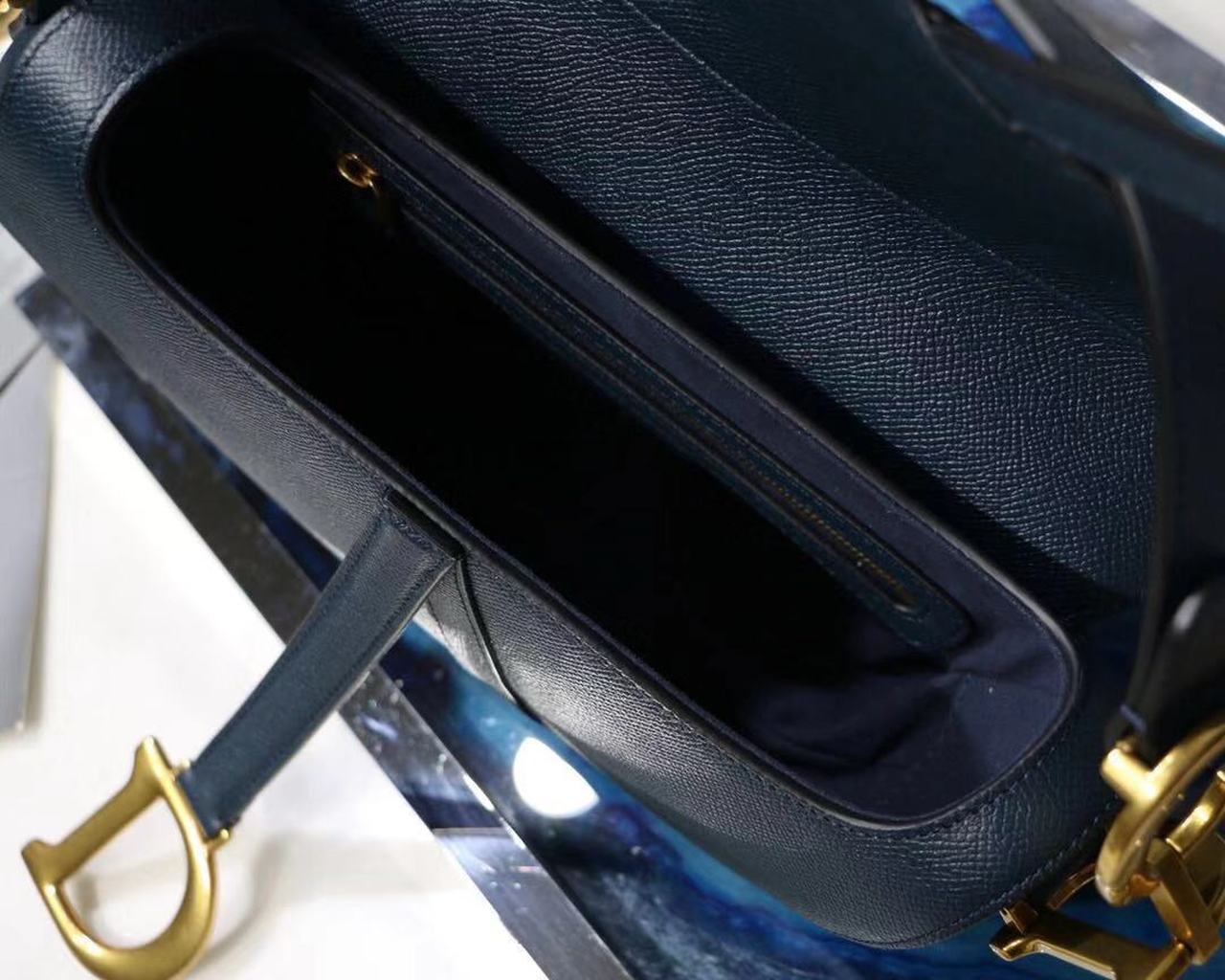 DI Saddle Shoulder Bag Blue For Women 7in/17cm CD