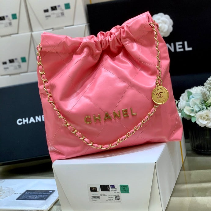 CHL 22 Handbag Coral PiNike For Women 14.4 in/37cm AS3261 B08037 NH621