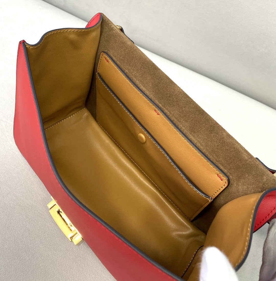FI Kan U Small Red Bag For Woman 25cm/9.5in