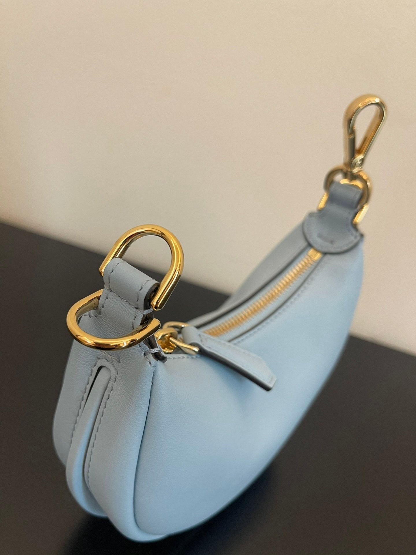 FI Nano FIgraphy Blue For Women, Women’s HandBags 6.7in/17cm FF 7AS089