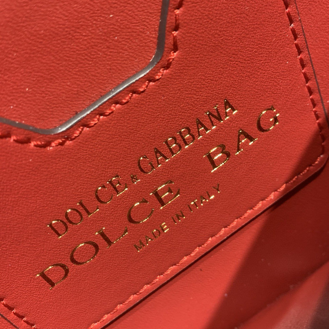 DG Small Devotion Bag Red For Women 7.5in/19cm DG