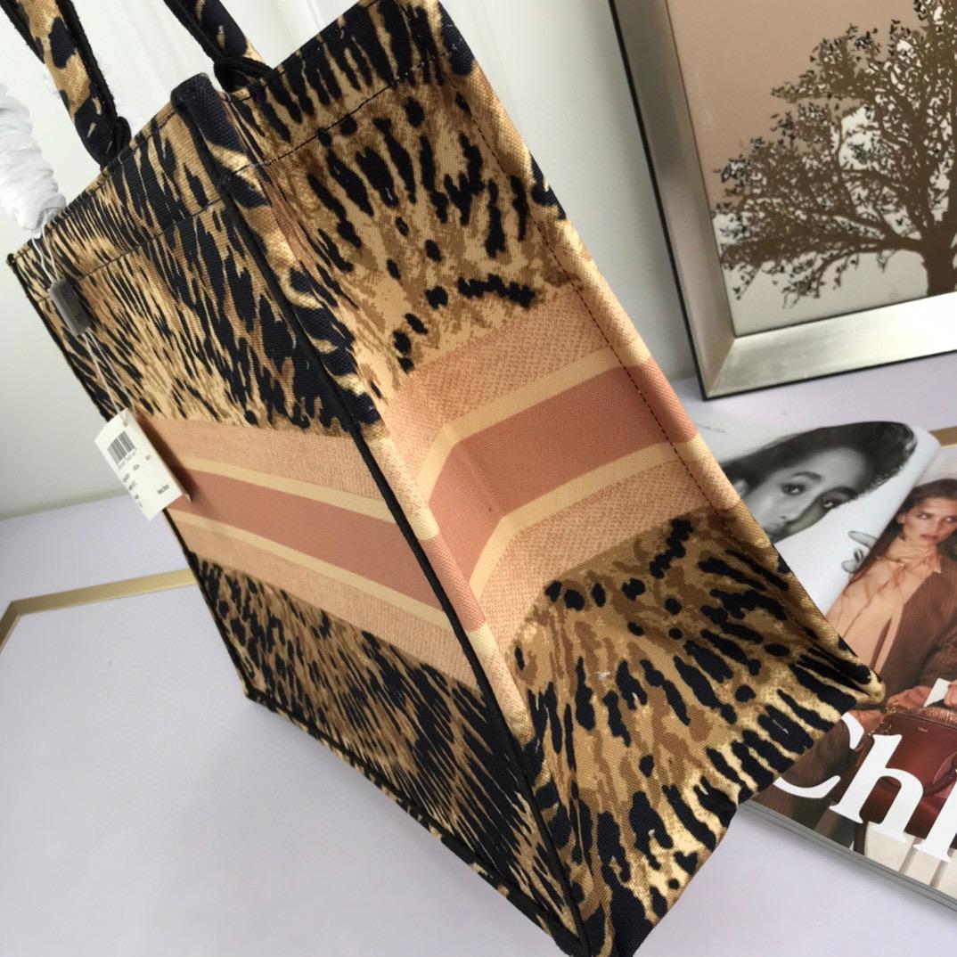 DI Large Book Tote Multicolor Tie & Embroidery, Multicolor, For Women Women’s Handbags, Shoulder Bags, 42cm CD M1286ZJAI M884
