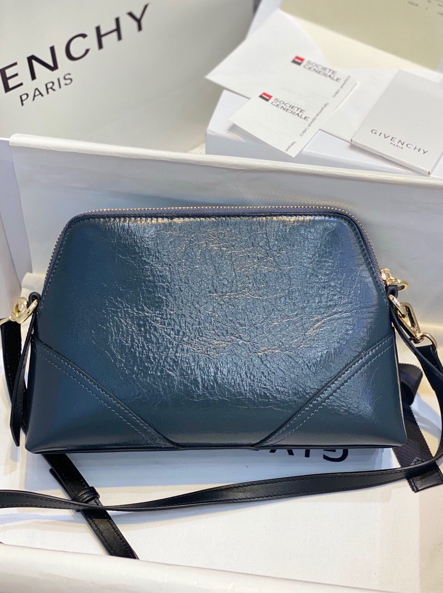 gv AAA Quality Messenger Bag Blue For Women, Handbags, Shoulder And Crossbody Bags 9.8in/25cm GVC