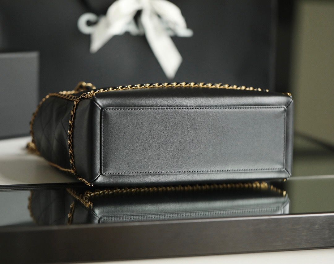ChanelShopping Tote Bag Black For Women, Women’s Handbag, Shoulder Bags 13.3in/34cm AS2761 B06380 94305