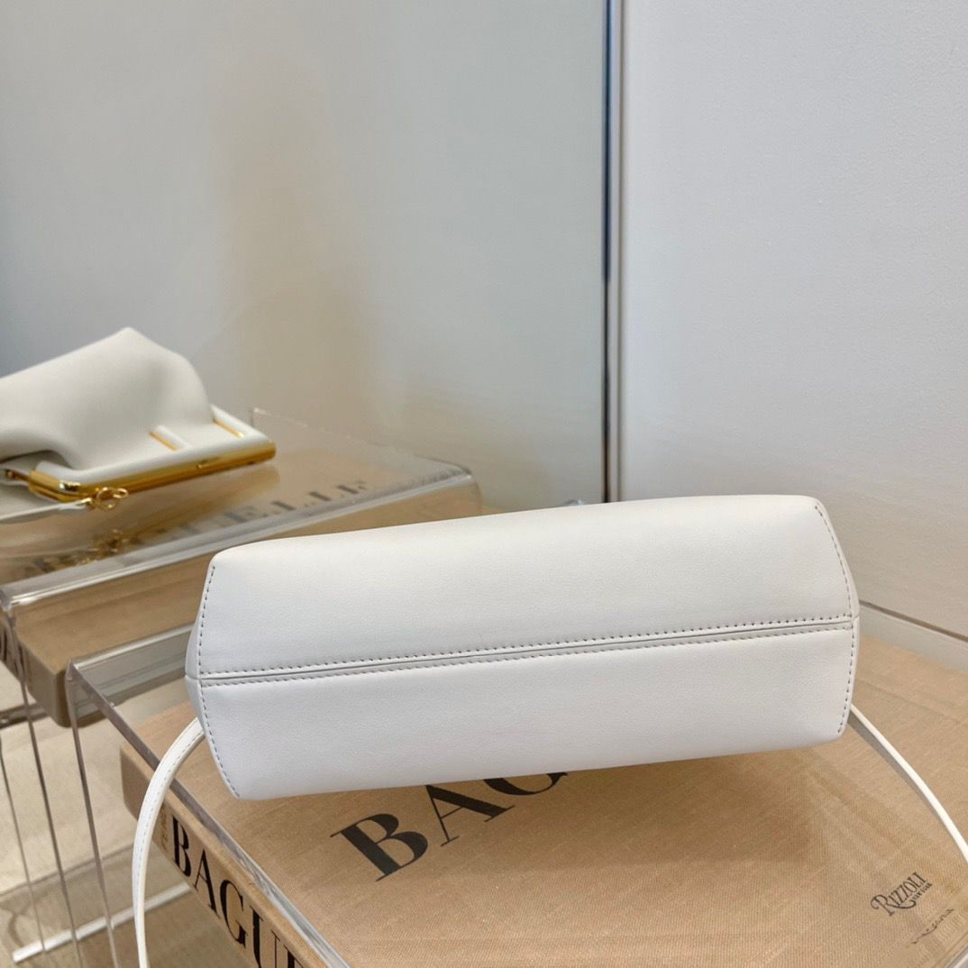 FI First Small White For Women, Women’s HandBags, Shoulder And Crossbody Bags 10.2in/26cm FF 8BP129ABVEF1C76
