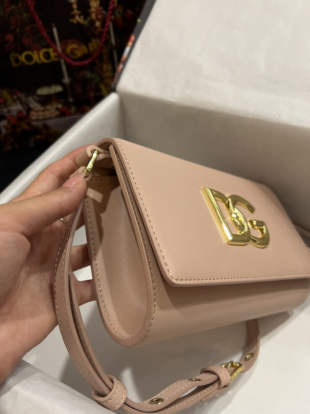 DG 3.5 Clutch Beige For Women 8.3in/21cm DG