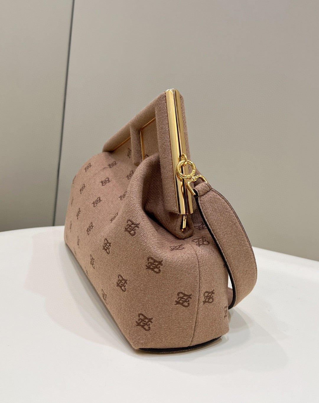 FI First Medium Brown Bag For Woman 32cm/12.5in