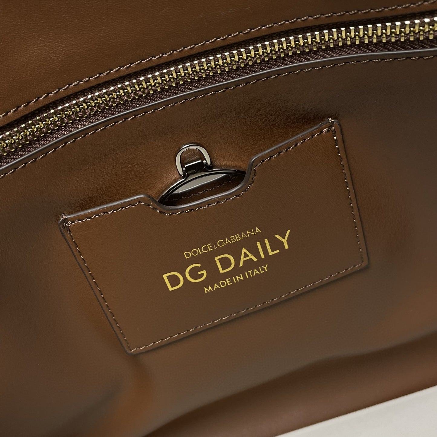 DG Small DG Daily Shopper Brown For Women 14.6in/37cm DG