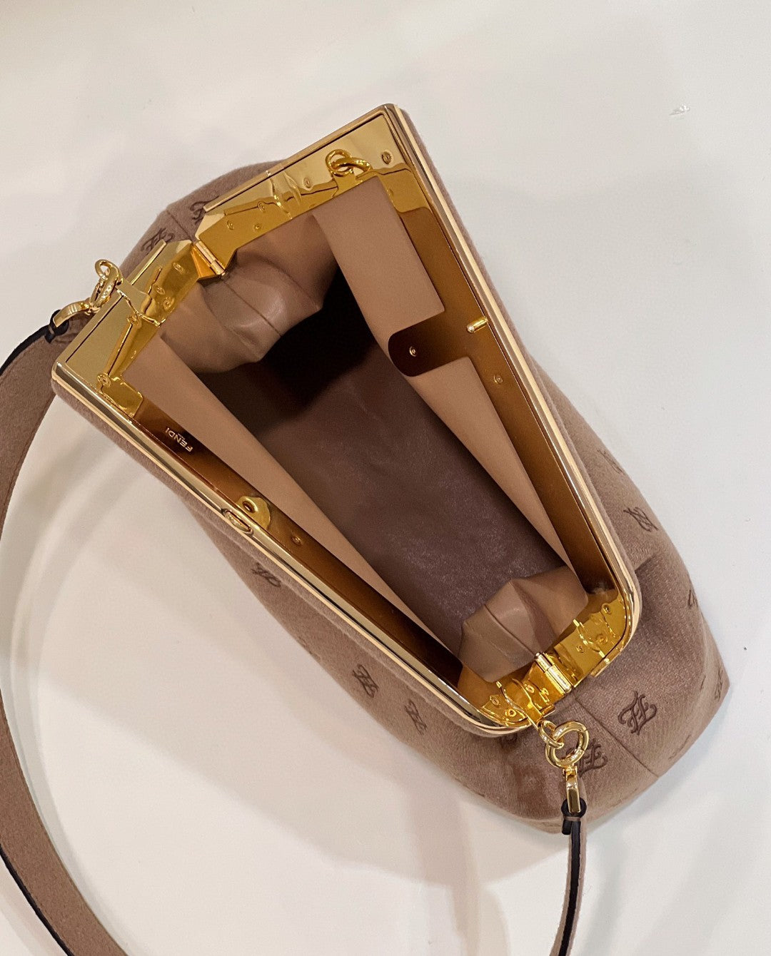 FI First Medium Brown Bag For Woman 32cm/12.5in