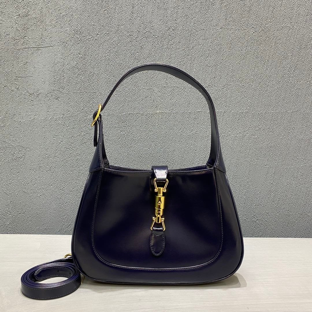 gg Jackie 1961 Small Shoulder Bag Black For Women 10.8in/27.4cm gg 636709 10O0G 1000