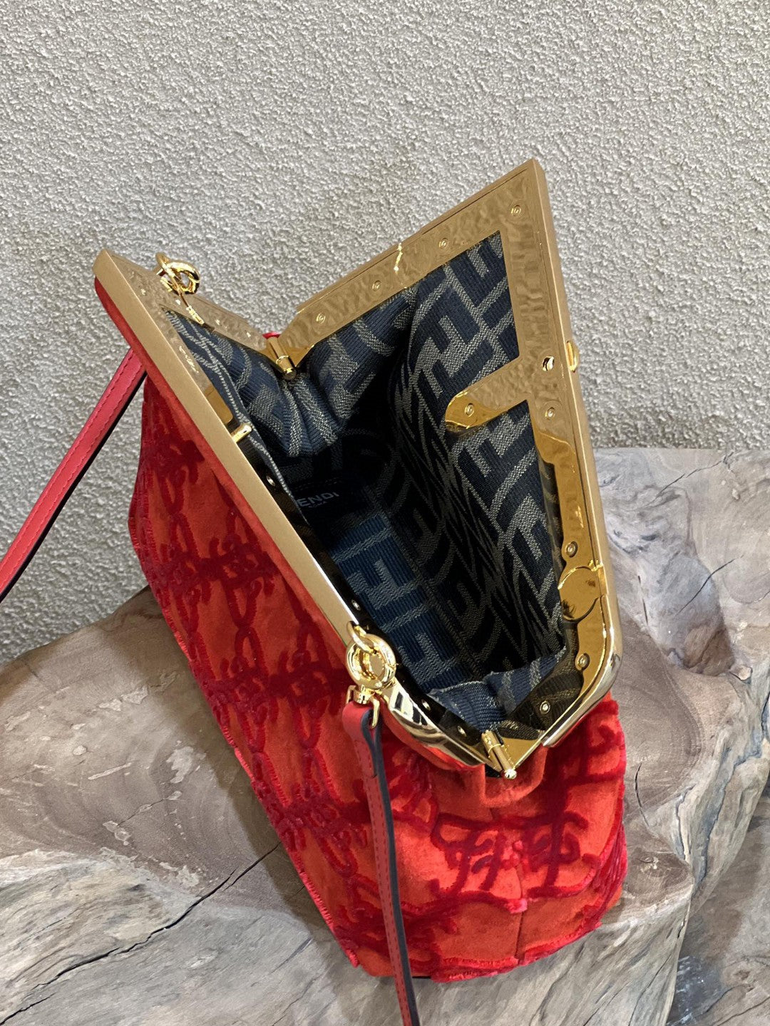 FI First Small Red Bag For Woman 26cm/10in