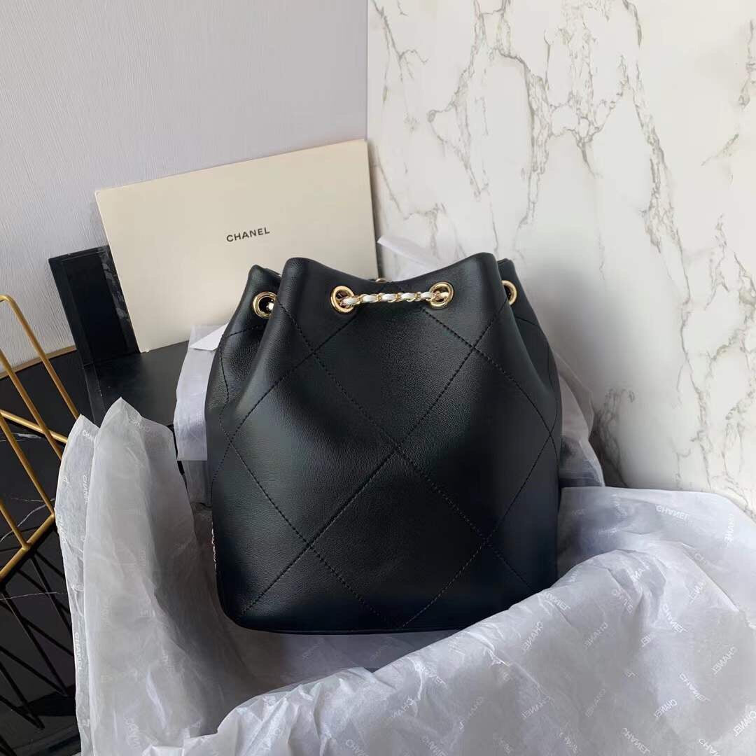 CHL 21 Handbag Black For Women, Women’s Bags 8.6in/22cm