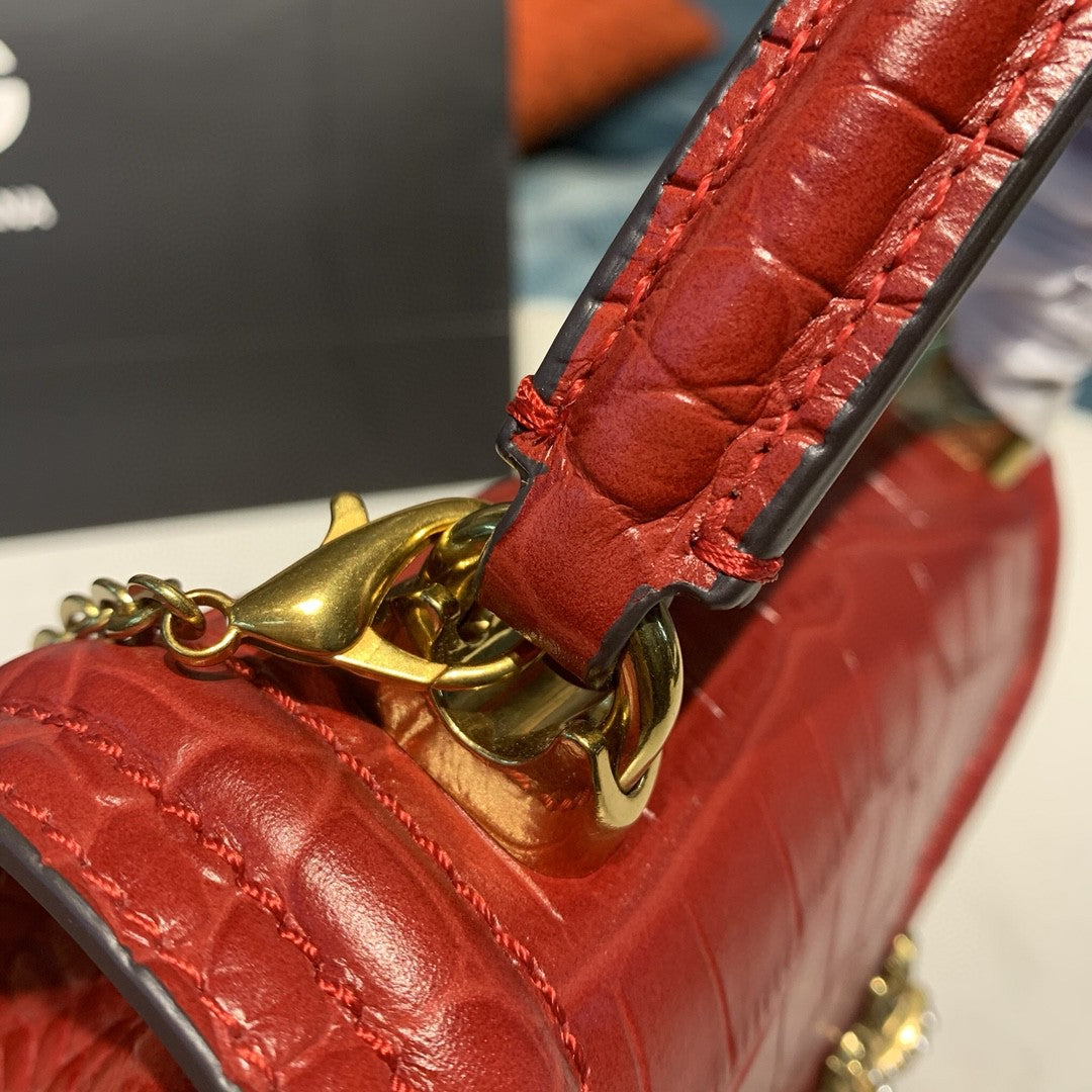 DG Small Devotion Bag Red For Women 7.5in/19cm DG