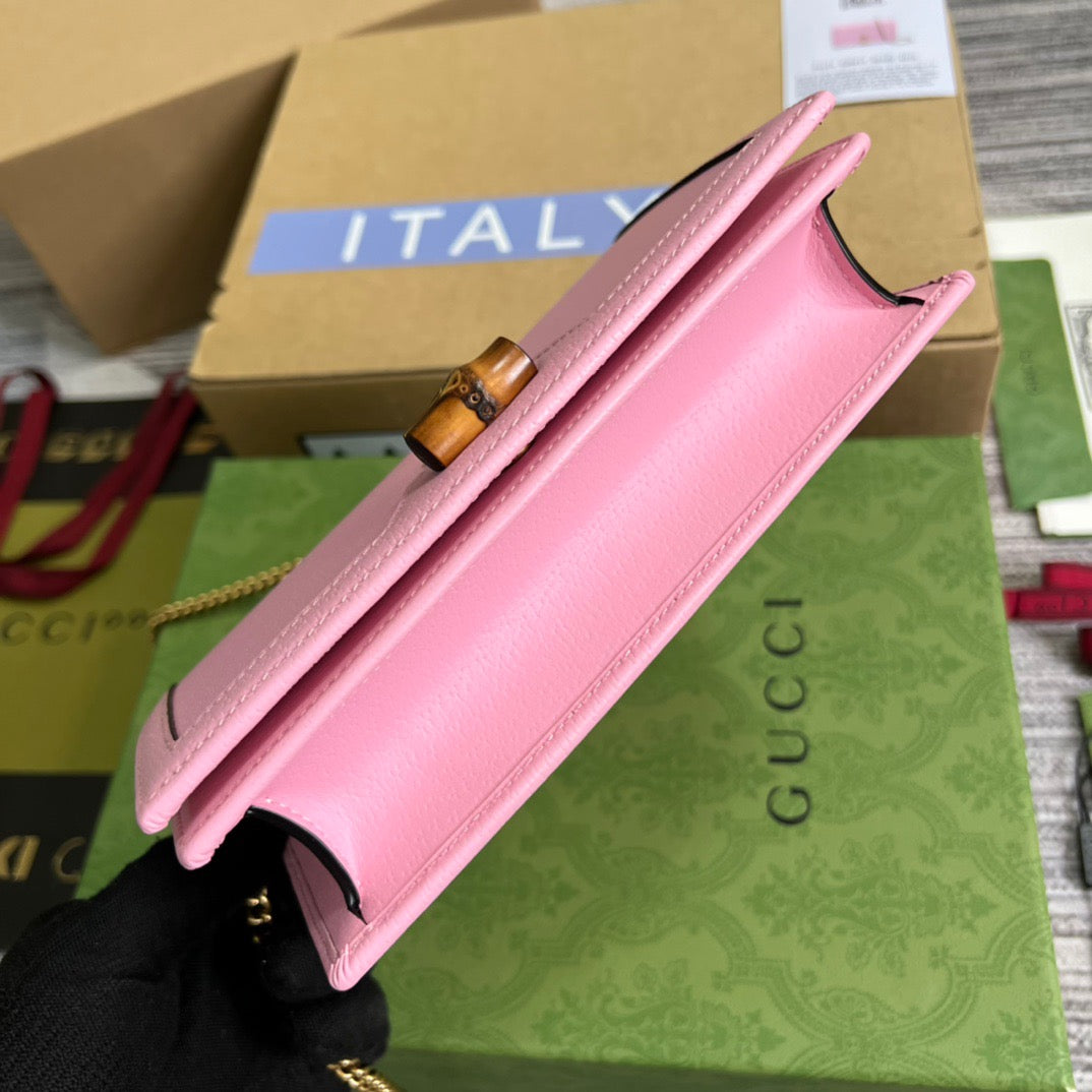 gg Diana Mini Bag With Bamboo Pink For Women, Women’s Bags 7.5in/19cm gg 696817 DJ20T 5815