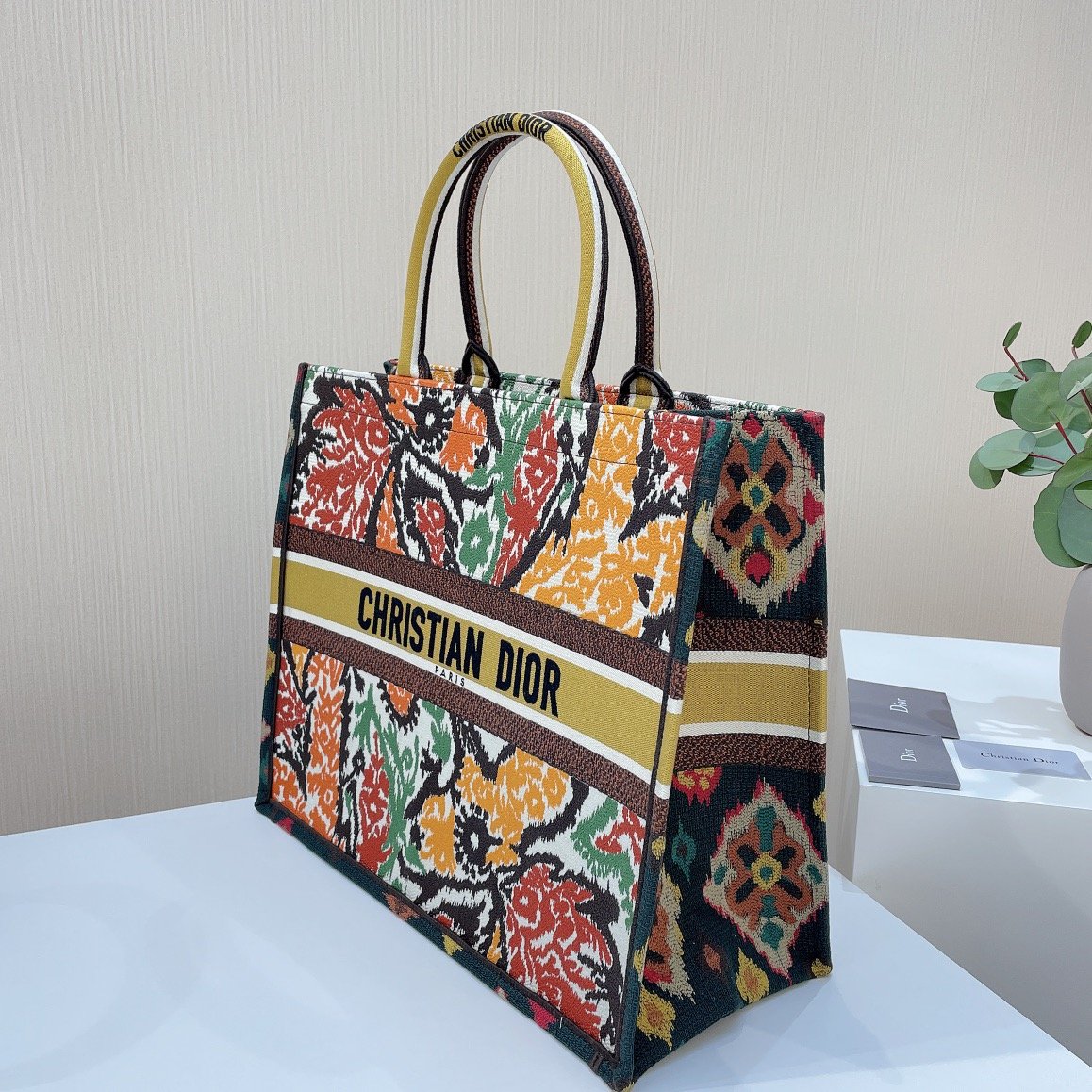 DI Large Book Tote Multicolor, For Women, Women’s Handbags 16.5in/42cm CD