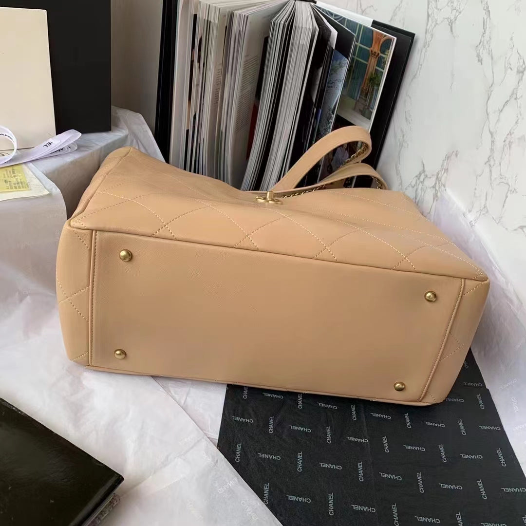 ChanelShopping Bag Beige For Women, Women’s Bags 14.4in/37cm