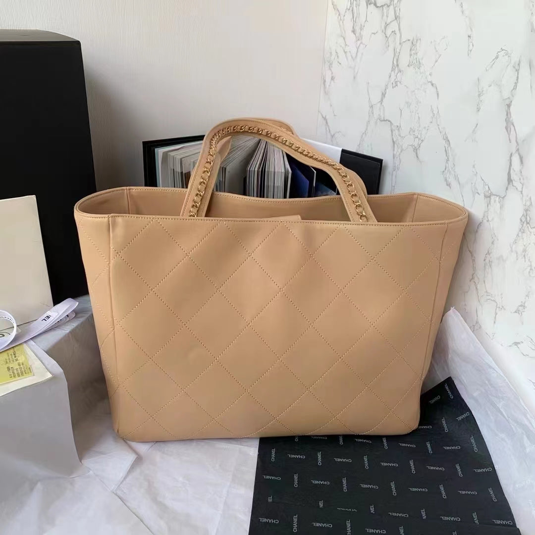 ChanelShopping Bag Beige For Women, Women’s Bags 14.4in/37cm