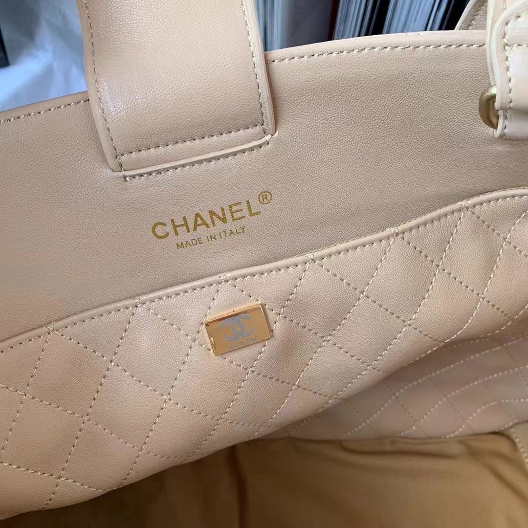 ChanelShopping Bag Beige For Women, Women’s Bags 14.4in/37cm